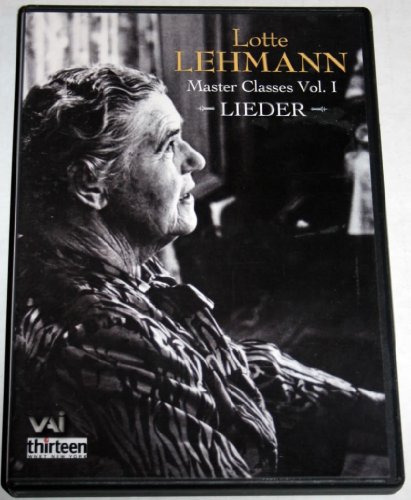 【中古】Masterclasses 1: Lieder [DVD]