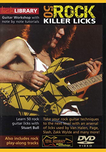 【中古】Learn to Play 50 Rock Killer Licks [DVD] [Import]