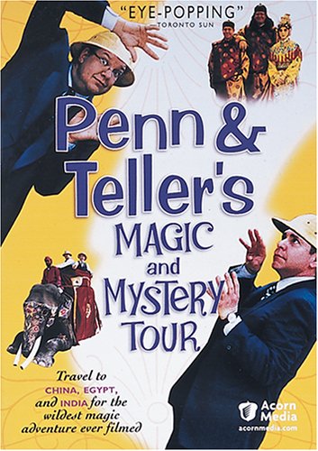 【中古】Penn & Tellers Magic & Mystery Tour [DVD]