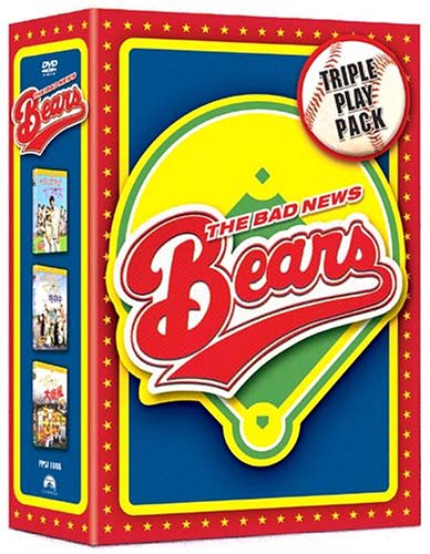 【中古】がんばれ! ベアーズ トリプルプレイ パック (初回限定生産) [DVD]