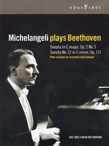 【中古】Michelangeli Plays Beethoven [DVD]