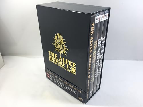 【中古】THE ALFEE HISTORYI~III DVD-BOX SPECIAL EDITION