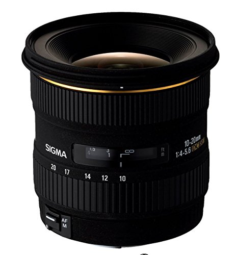 【中古】SIGMA 超広角ズームレンズ 10-20mm F4-5.6 EX DC HSM キヤノン用 APS-C専用 201272