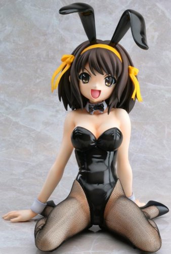 【中古】涼宮ハルヒの憂鬱 涼宮ハルヒ バニーVer. (1/4スケールPVC塗装済み完成品)