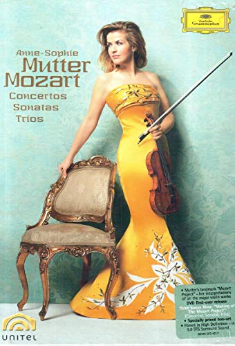 【中古】Mutter Mozart: Concertos / Sonatas / Trios [DVD] [Import]