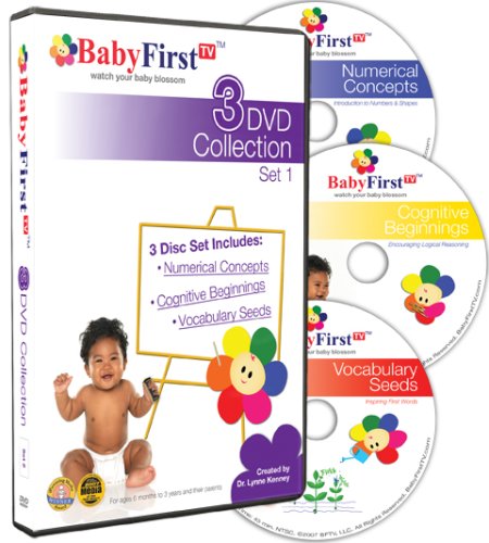 【中古】Babyfirsttv: 3 Dvd Collection Set 1