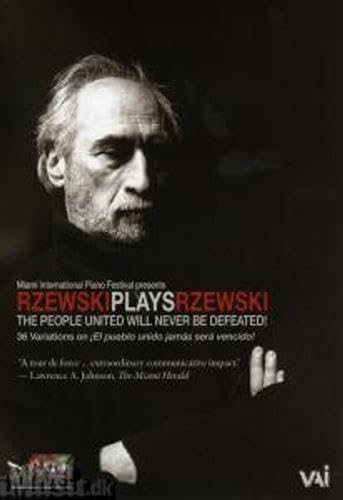 【中古】Rzewski Plays Rzewski: People United Will Never Be [DVD]