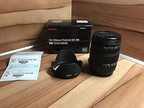 【中古】シグマ 18-125mm F3.8-5.6 DC OS HSM キヤノン用|Come to Store