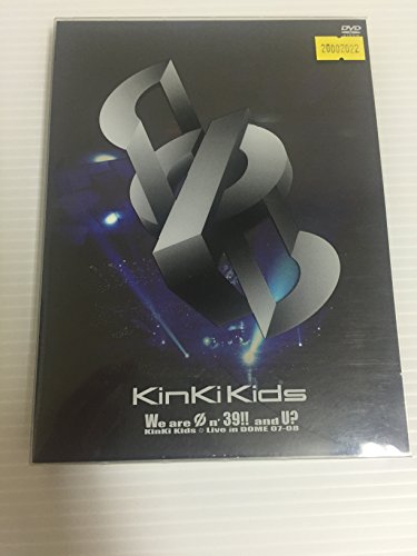 【中古】We are Φn 39!! and U? KinKi Kids Live in DOME 07-08(初回生産限定盤) [DVD]｜Come to Store
