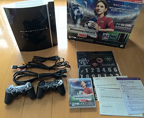 【中古】PLAYSTATION 3 (80GB) ウイニングイレブン x UEFA Champions League アニバーサリーBOX (クリアブラック) 【メーカー生産終了】|Come to Store
