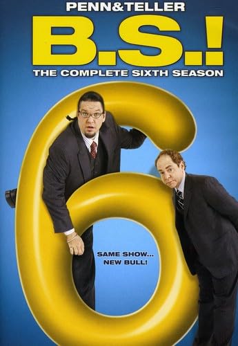 【中古】Penn & Teller Bs: Complete Sixth Season [DVD]