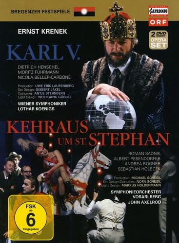 【中古】Ernst Krenek: Karl V. / Kehraus um St. Stephan [DVD] [Import]