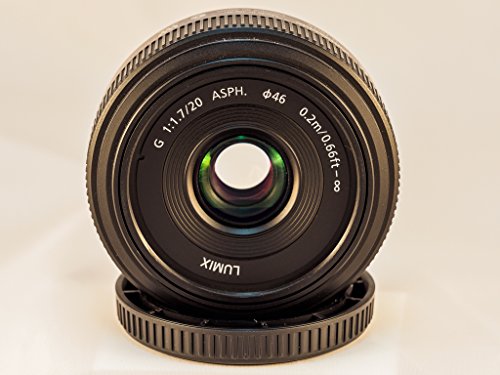 【中古】パナソニック 単焦点 広角パンケーキレンズ マイクロフォーサーズ用 ルミックス G 20mm/F1.7 ASPH. H-H020