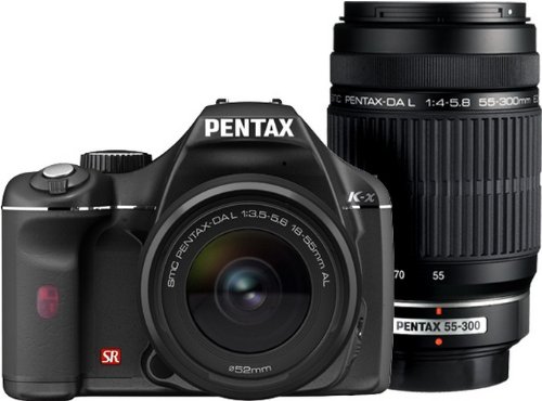 【中古】PENTAX デジタル一眼レフカメラ K-x ダブルズームキットブラック｜Come to Store