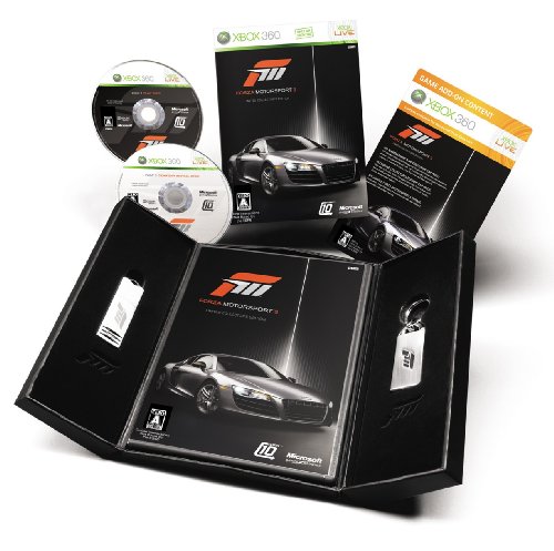 【中古】Forza Motorsport 3(フォルツァ モータースポーツ 3) リミテッドエディション(「特製USB メモリー」&「特製キーチェーン」&「DLCカード」同梱)(特典無し) - Xbox360