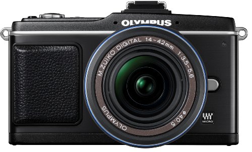 【中古】OLYMPUS マイクロ一眼 PEN E-P2 レンズキット ブラック E-P2LKIT-BLK|Come to Store