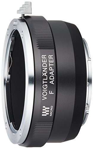 【中古】VoightLander マイクロフォーサーズアダプター ニコンFマウント用 F-adaptor