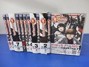 【中古】鉄のラインバレル 全9巻セット [マーケットプレイス DVDセット]｜Come to Store