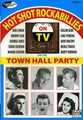 【中古】Hot Shot Rockabillies on the Town Hall Party [DVD]