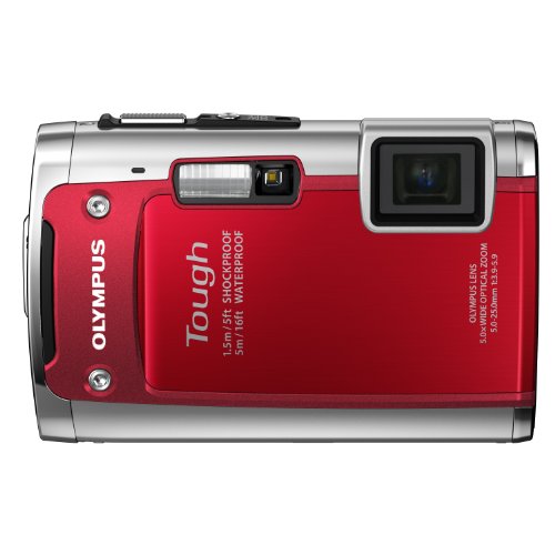 【中古】OLYMPUS 防水デジタルカメラ TOUGH TG-610 レッド 5m防水 1.5m耐落下衝撃 -10℃耐低温 1400万画素 3Dフォト機能 Eye-Fiカード対応 TG-610 RED|Come to Store
