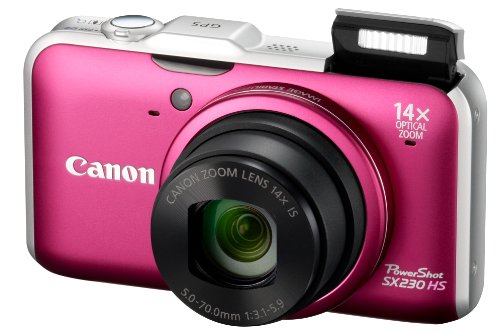 【中古】Canon デジタルカメラ PowerShot SX230 HS レッド PSSX230HS(RE)|Come to Store