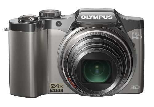 【中古】OLYMPUS デジタルカメラ SZ-30マルチレコーディング シルバー 1600万画素 光学24倍ズーム 広角25mm 3.0型液晶 3Dフォト機能 フルハイビジョンムービー SZ-30MR SLV