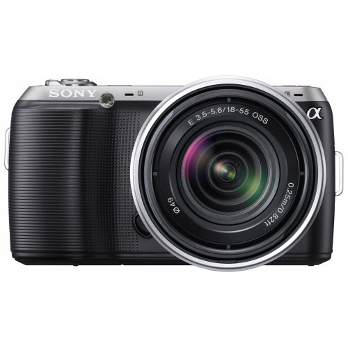 【中古】SONY ミラーレス一眼α NEX-C3 ズームレンズキット ブラック NEX-C3K/B