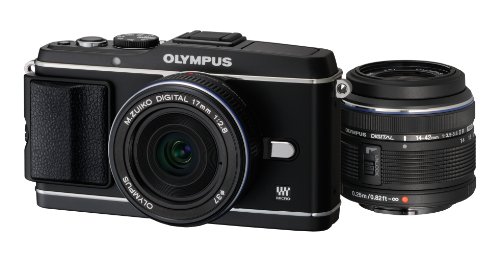【中古】OLYMPUS ミラーレス一眼 PEN E-P3 ツインレンズキット ブラック E-P3 TKIT BLK|Come to Store
