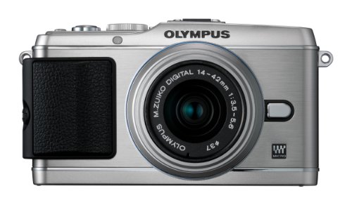 【中古】OLYMPUS ミラーレス一眼 PEN E-P3 レンズキット シルバー E-P3 LKIT SLV