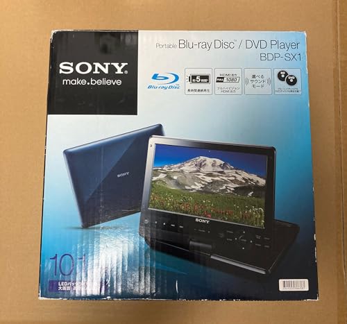 【中古】SONY ポータブルブルーレイディスク/DVDプレーヤー BDP-SX1｜Come to Store