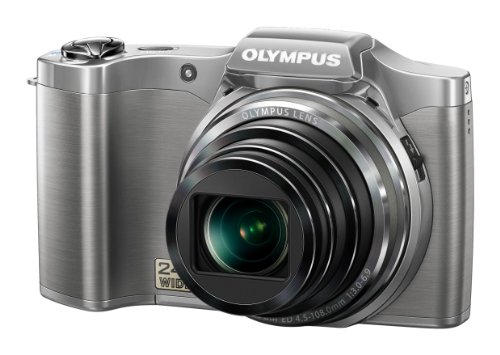 【中古】OLYMPUS デジタルカメラ SZ-14 1400万画素 光学24倍ズーム 3Dフォト機能 シルバー SZ-14 SLV