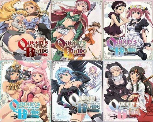 【中古】クイーンズブレイド 美しき闘士たち 全6巻セット [マーケットプレイス Blu-rayセット]｜Come to Store