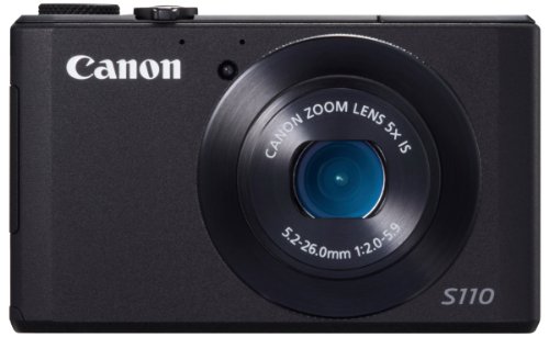 【中古】Canon デジタルカメラ PowerShot S110 約1210万画素 F2.0 光学5倍ズーム ブラック PSS110(BK)|Come to Store