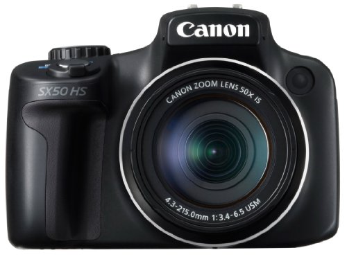 【中古】Canon デジタルカメラ PowerShot SX50HS 約1210万画素 光学50倍ズーム ブラック PSSX50HS