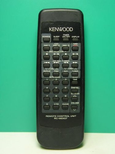 【中古】ケンウッド オーディオリモコン RC-MDX07