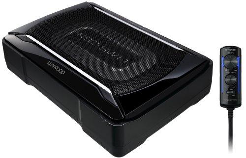 カーオーディオ KENWOOD Powered Subwoofer KSC-SW910 割れ無 動作OK KENWOOD KSC-SW910 サブウーファー アンプ内蔵