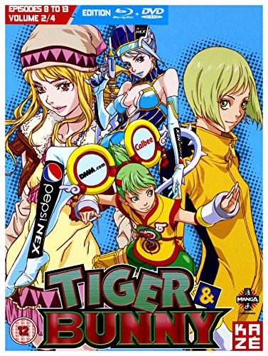 【中古】Tiger & Bunny-Part 2 (Episodes 8-14) [Blu-ray]｜Come to Store