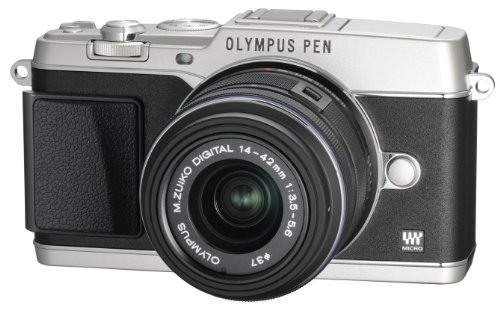 【中古】OLYMPUS ミラーレス一眼 PEN E-P5 14-42mm レンズキット(ビューファインダー VF-4セット) シルバー E-P5 14-42mm LKIT SLV|Come to Store