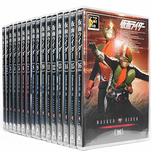 【中古】仮面ライダー　DVD全16巻セット