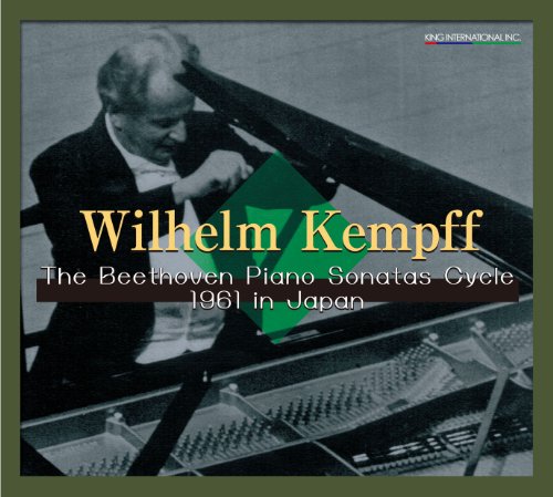 【中古】ウィルヘルム・ケンプ 1961年 ベートーヴェン・ピアノソナタ全曲連続演奏会ライヴ (Wilhelm Kempff / The Beethoven Piano Sonatas Cycle 1961 in Japa｜Come to Store