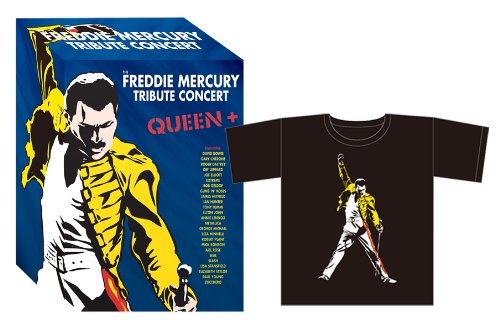 【中古】フレディ・マーキュリー・トリビュート・コンサート~エクステンデッド・ヴァージョン【初回数量限定生産1000セット/Blu-ray+Tシャツ(Mサイズ)/日本語字幕付】|Come to Store