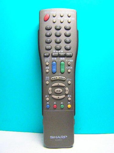 【中古】シャープ LCDTVリモコン GA294WJSA