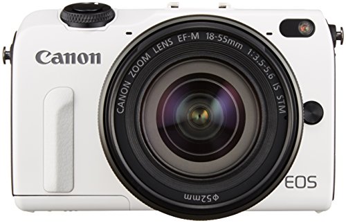 【中古】Canon ミラーレス一眼カメラ EOS M2 EF-M18-55 IS STM レンズキット(ホワイト) EF-M18-55mm F3.5-5.6 IS STM 付属 EOSM2WH-1855ISSTMLK|Come to Store
