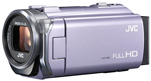 【中古】JVCKENWOOD JVC ビデオカメラ EVERIO 内蔵メモリー32GB バイオレット GZ-E765-V|Come to Store