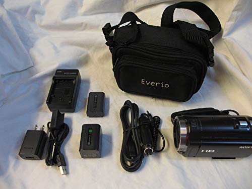 【中古】SONY ビデオカメラ Handycam CX535 内蔵メモリ32GB ボルドーブラウン HDR-CX535/T