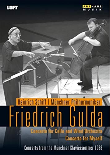 【中古】Gulda: Concerto for Cello and Wind Orchectra Concerto for Myself [DVD] [Import]