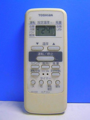 【中古】東芝 エアコンリモコン WH-D6B|Come to Store