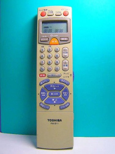 【中古】東芝 ビデオリモコン RM-B11｜Come to Store