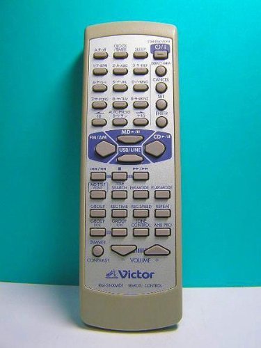 【中古】ビクター オーディオリモコン RM-SNXMD1｜Come to Store
