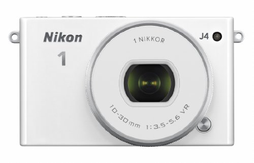 【中古】Nikon ミラーレス一眼 Nikon1 J4 標準パワーズームレンズキット ホワイト J4HPLKWH|Come to Store